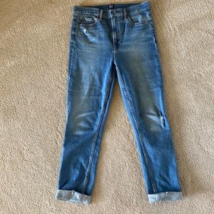 Gap cigarette jeans. Size 10 Tall.